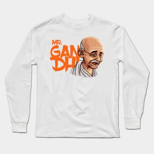 Gandhi Long Sleeve T-Shirt